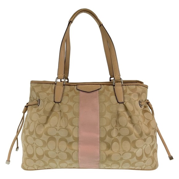 Coach Coach Signature Canvas Tote Bag 405168 Canvas Tote Bag 405168